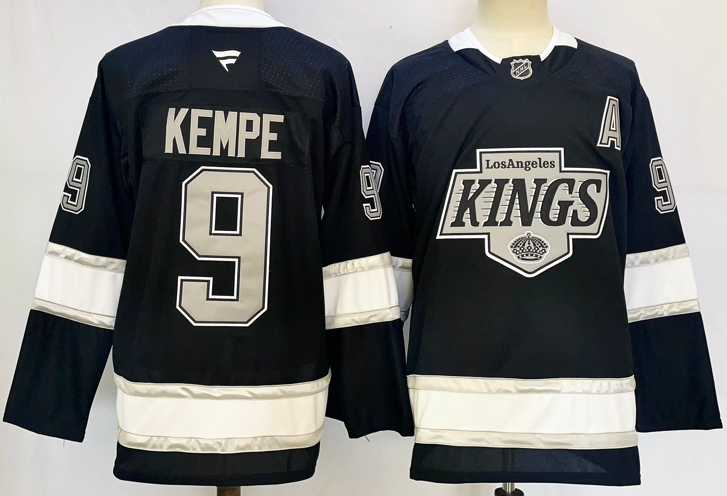 Men Los Angeles Kings #9 Kempe Black 2025 Home Premier Player NHL Jersey